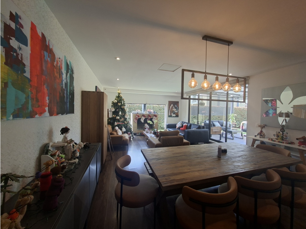 HERMOSA CASA CAMPESTRE CONJUNTO RESIDENCIAL-VEREDA CANELON CAJICA, - 2
