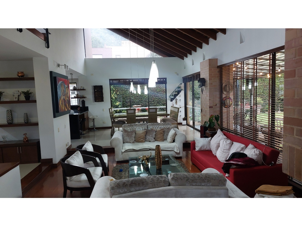 CASA CAMPESTRE AMPLIO LOTE, PERGOLA Y UN CLUB HOUSE ESPECTACULAR - 6