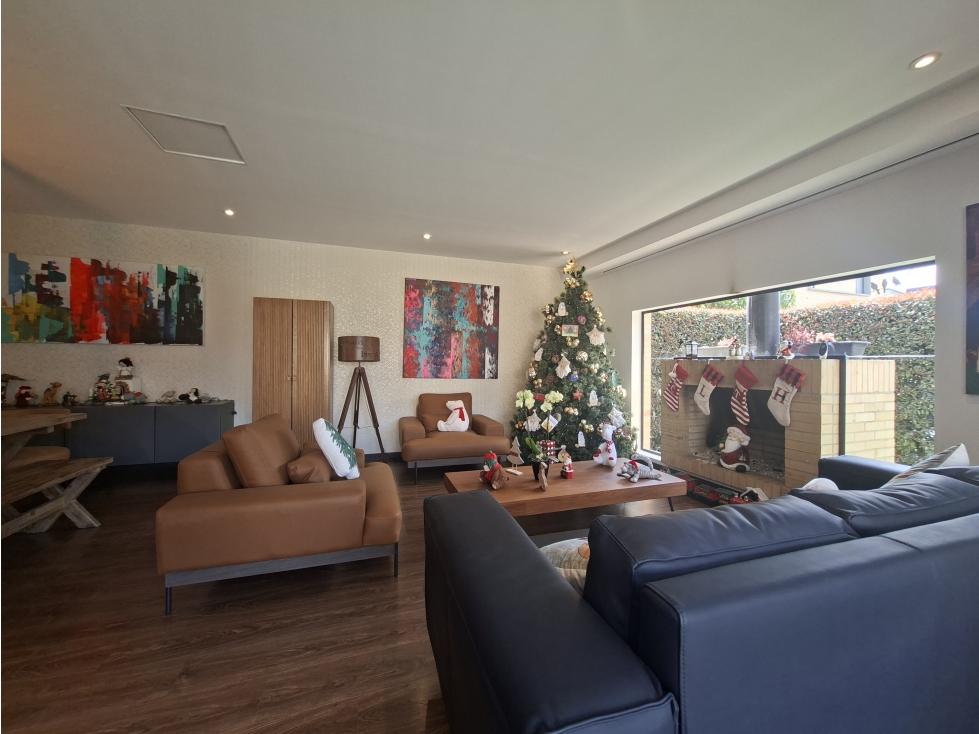 HERMOSA CASA CAMPESTRE CONJUNTO RESIDENCIAL-VEREDA CANELON CAJICA, - 5
