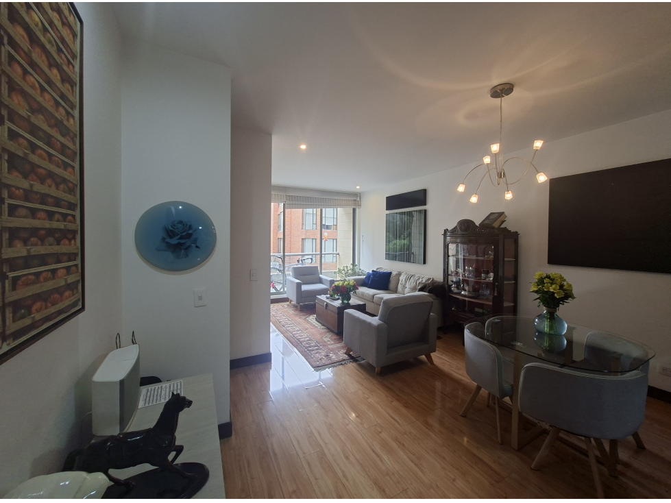 APARTAMENTO INTERIOR EN CHICO NORTE ACOGEDOR EXCELENTE UBICACION — foto 6
