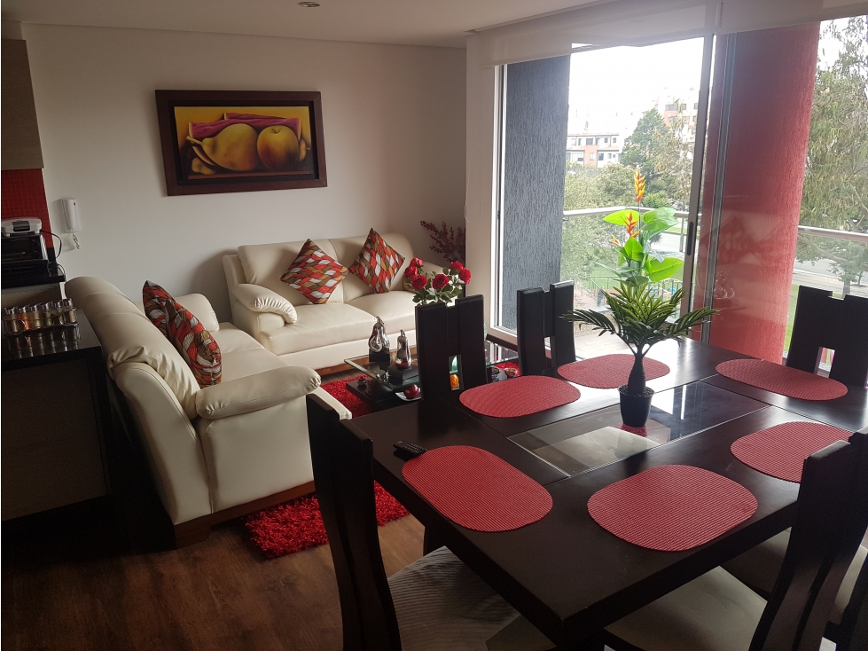 CEDRITOS EXTERIOR BALCON 103M2 3H 3B 2G