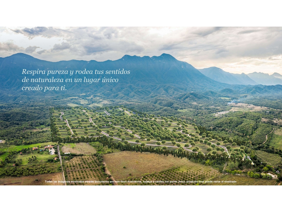 VENTA DE TERRENOS CAMPESTRES-RESIDENCIAL EN ALLENDE EXCLUVIDAD Y LUJO - 3