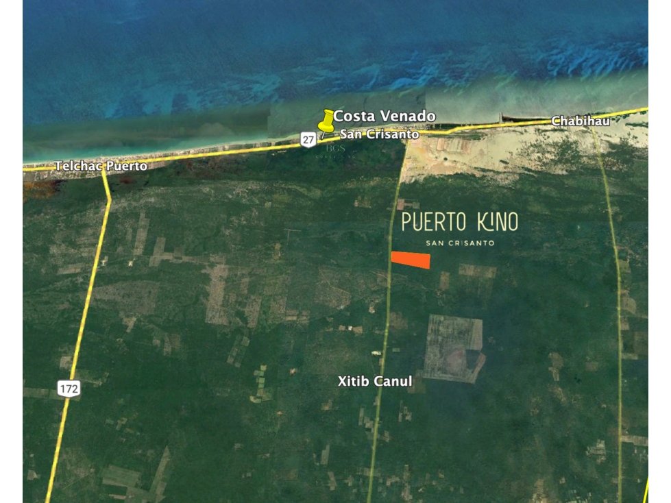 TERRENOS EN VENTA EN PLAYA YUCATAN, 100% URBANIZADOS — foto 2
