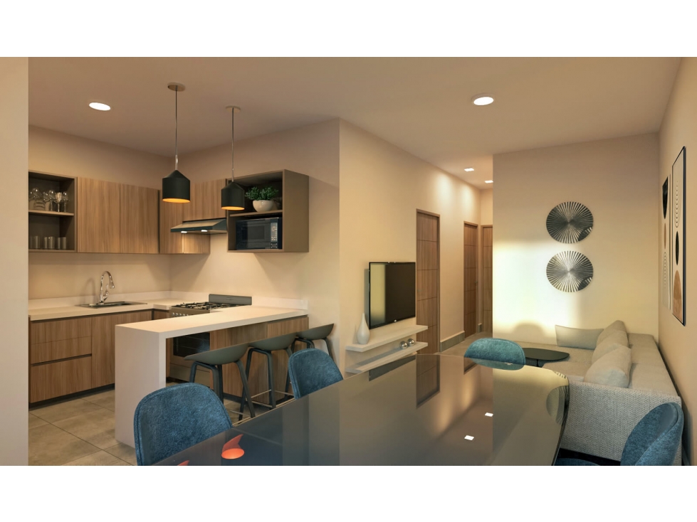VENTA DE DEPARTAMENTOS EN SANTA CATARINA, EXCELENTE UBICACION - 4