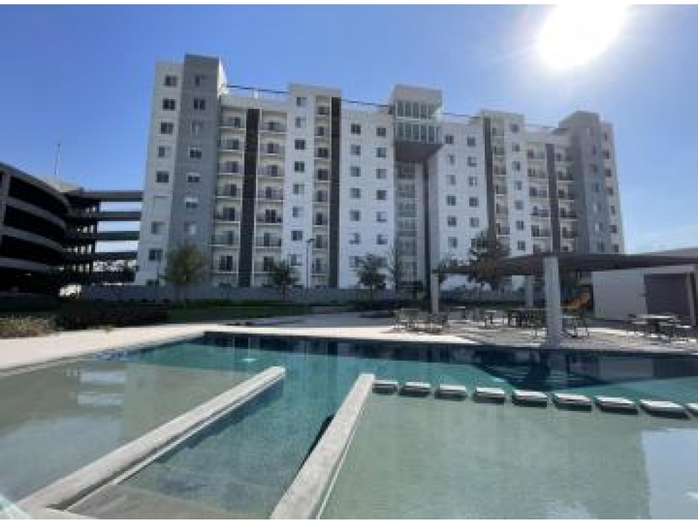 RENTA DE DEPARTAMENTO CON TERRAZA PRIVADA EN CENTRIKA, MONTERREY N.L.