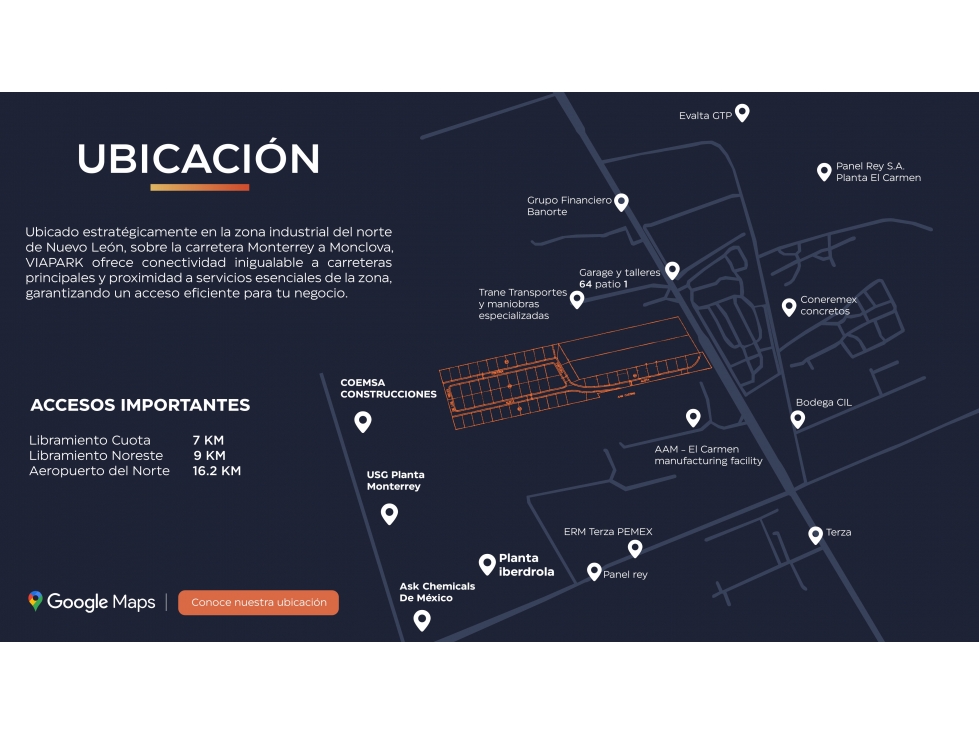 VENTA DE TERRENOS INDUSTRIALES EN EL CARMEN N.L., EXCELENTE UBICACION - 2