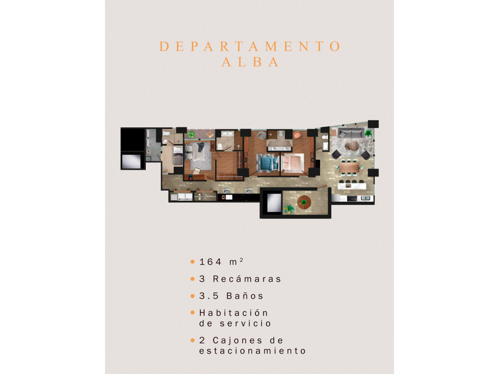 DEPARTAMENTO DE 3 RECAMARAS A 4 MINUTOS DEL TEC - ENTREGA INMEDIATA — foto 2