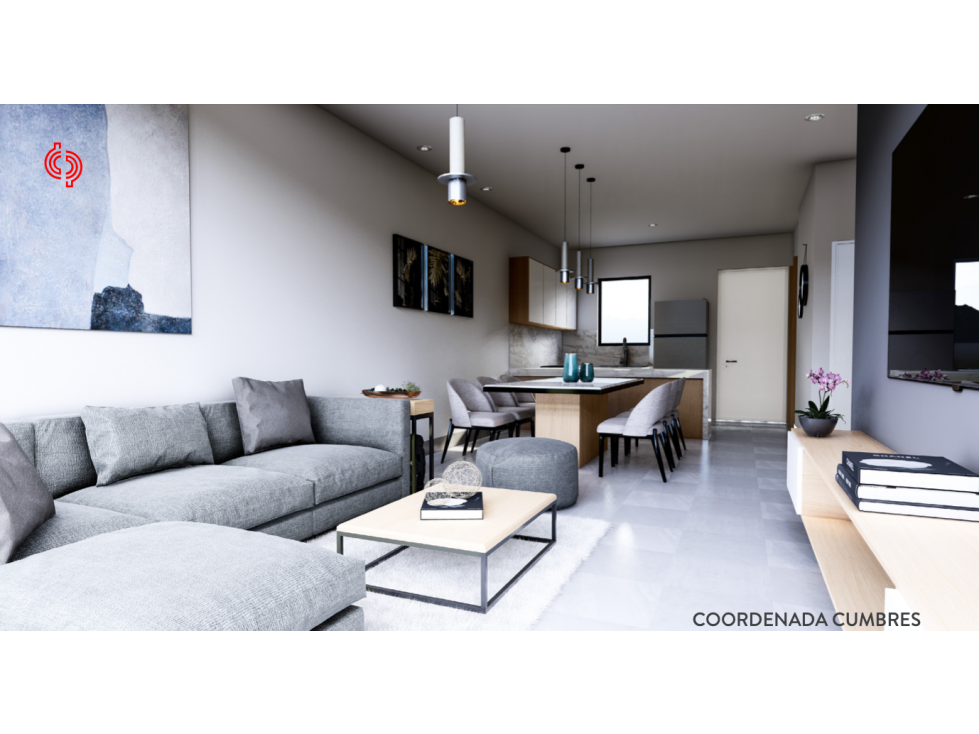 VENTA DE DEPARTAMENTOS EN COORDENADA CUMBRES ENFRENTE DE LA UVM - 6