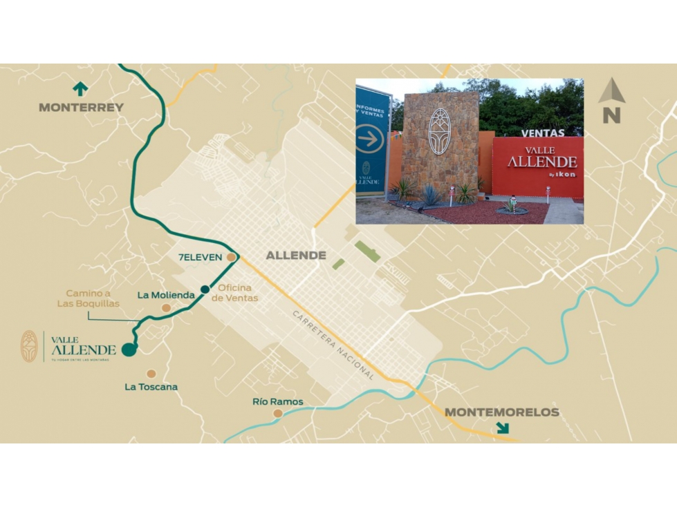 VENTA DE TERRENOS CAMPRESTRES EN ALLENDE N.L., EXCELENTE UBICACION - 5