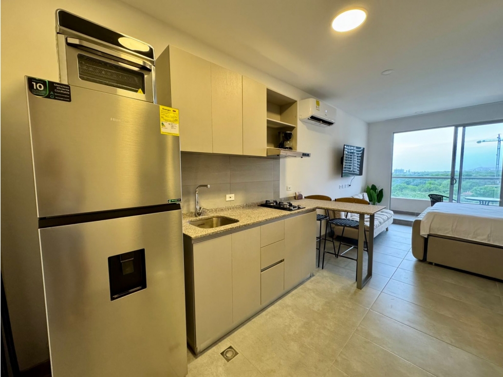 Renta Apartamento Amoblado - Apartaestudio - Santa Marta con playa — foto 2