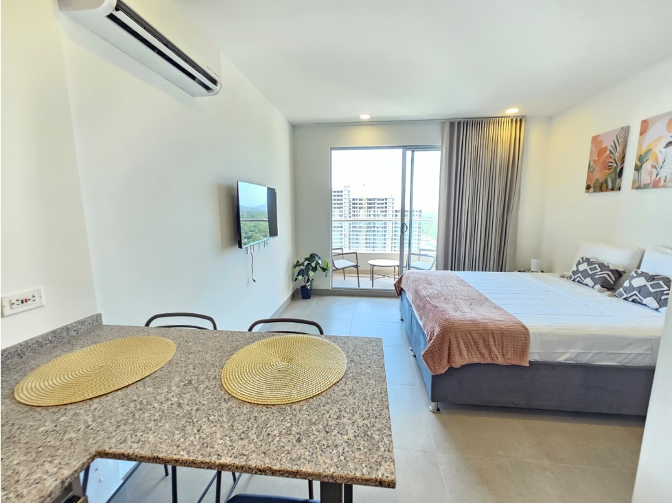 Renta Apartamento amoblado frente al mar de Santa Marta — foto 3
