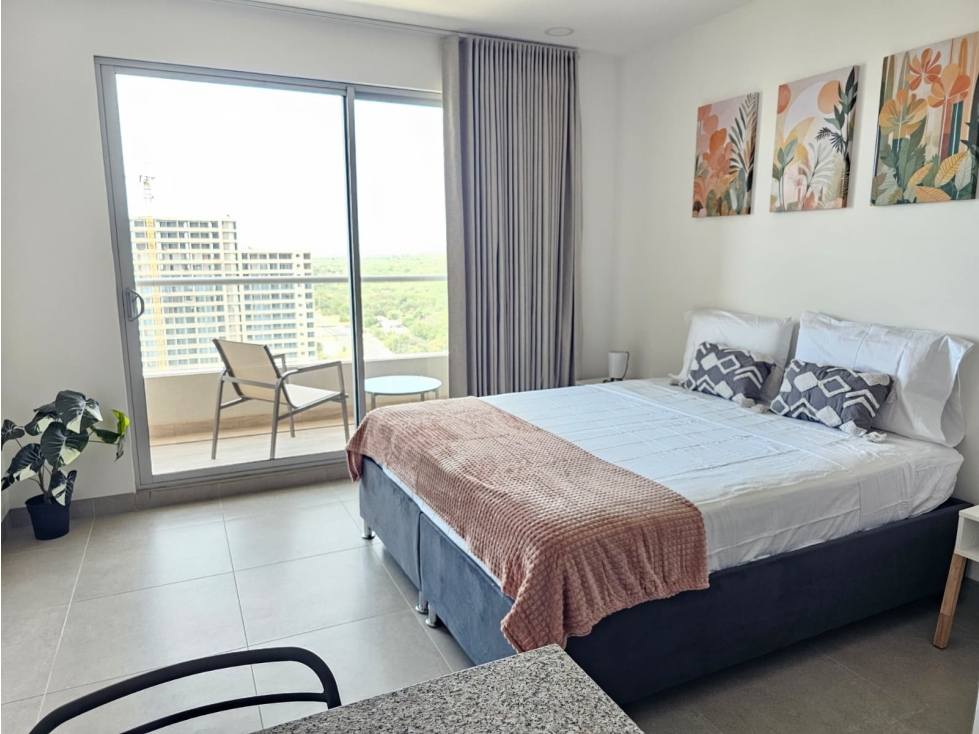 Renta Apartamento amoblado frente al mar de Santa Marta — foto 4