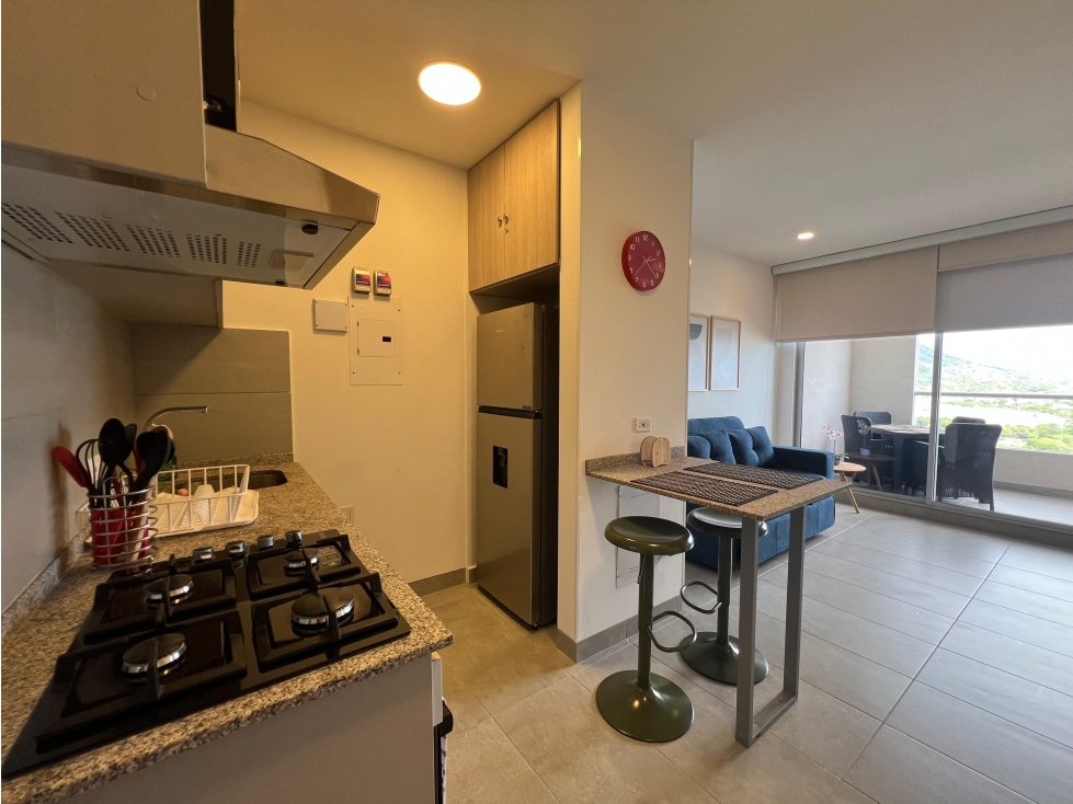 Renta Apartamento Amoblado - Santa Marta - Playa - Vista Mar y Montaña — foto 2