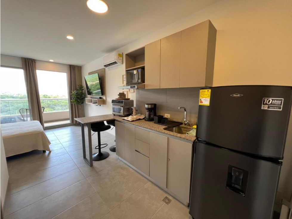 Venta y Renta Aparta Loft Amoblado - Santa Marta con playa — foto 3