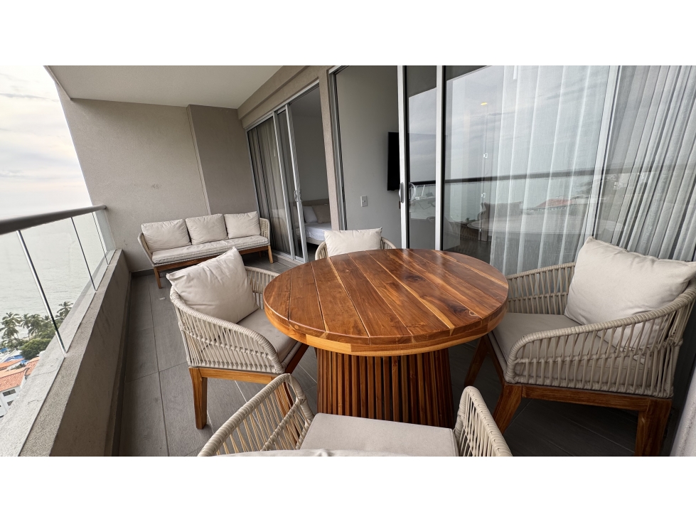 Rento Apartamento Amoblado - Santa Marta con playa