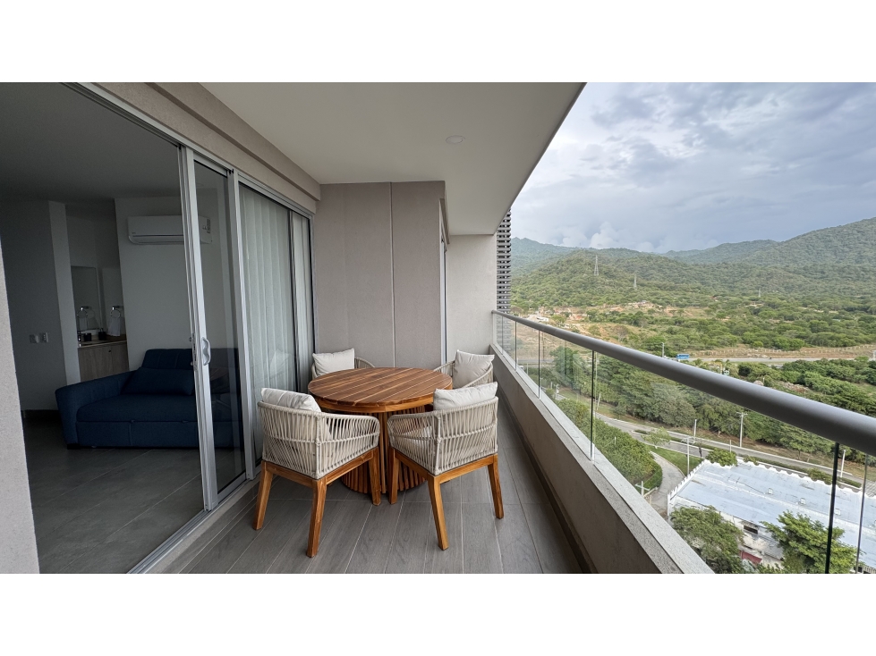 Rento Apartamento Amoblado - Santa Marta con playa — foto 2