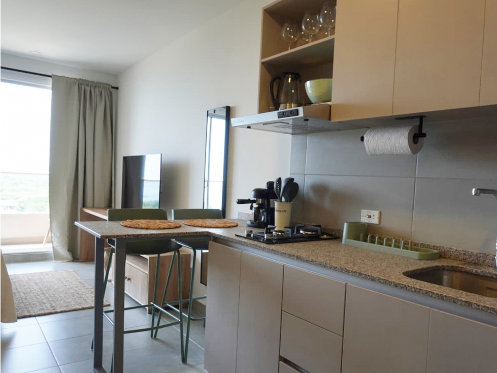 Venta Aparta Loft Amoblado - Santa Marta con playa — foto 3
