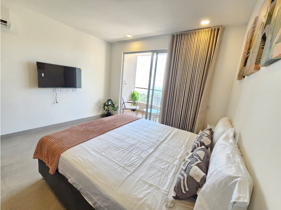 Renta Apartamento amoblado frente al mar de Santa Marta — foto 5