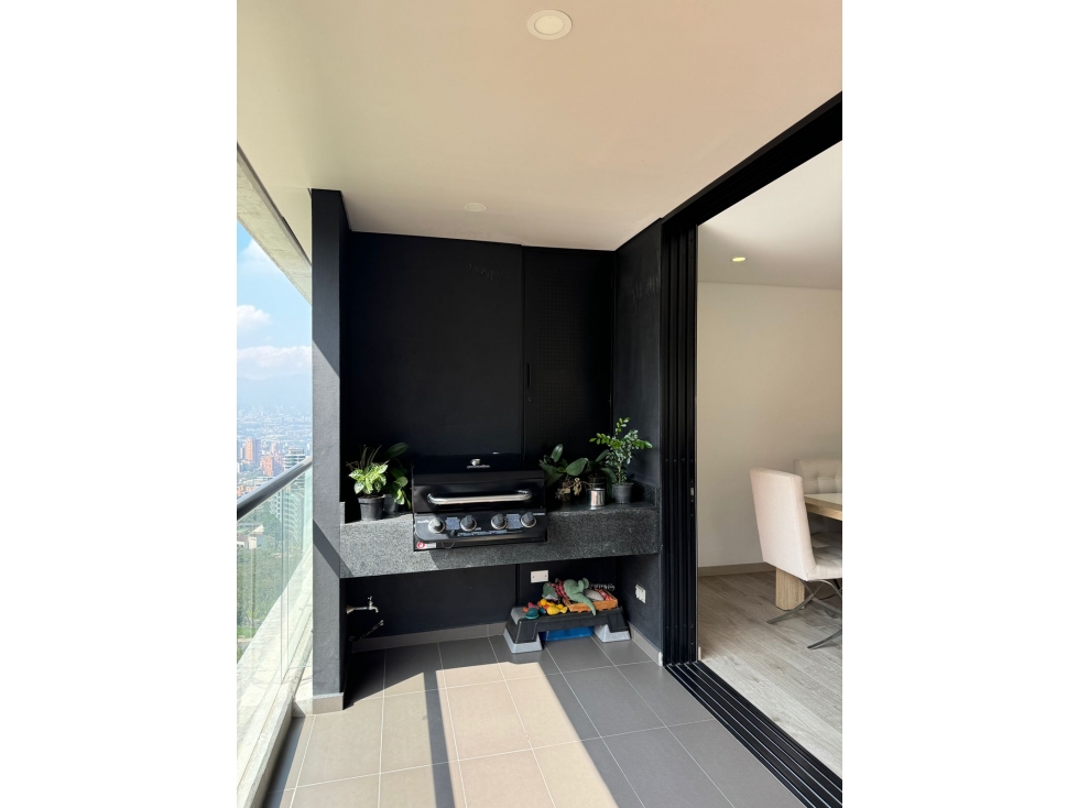 Apartamento en venta con hermosa vista en El Poblado — foto 4
