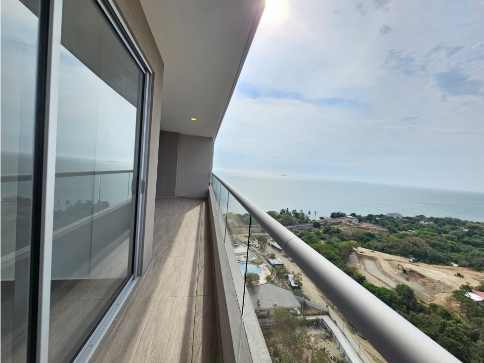 Vendo espectacular apartamento frente al mar de Santa Marta