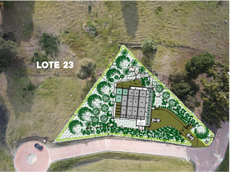 Venta Lote Campestre en Condominio Bosques de Yerbabuena - 2