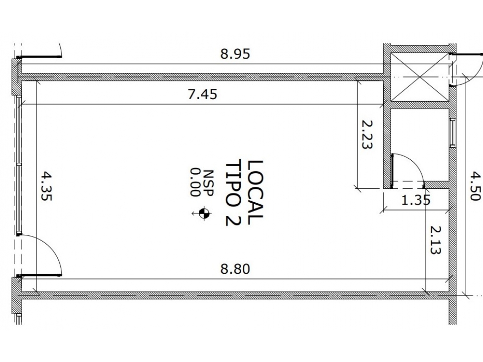 VENTA - Local 40.36 m2 Planta Alta - Plaza las Castañas