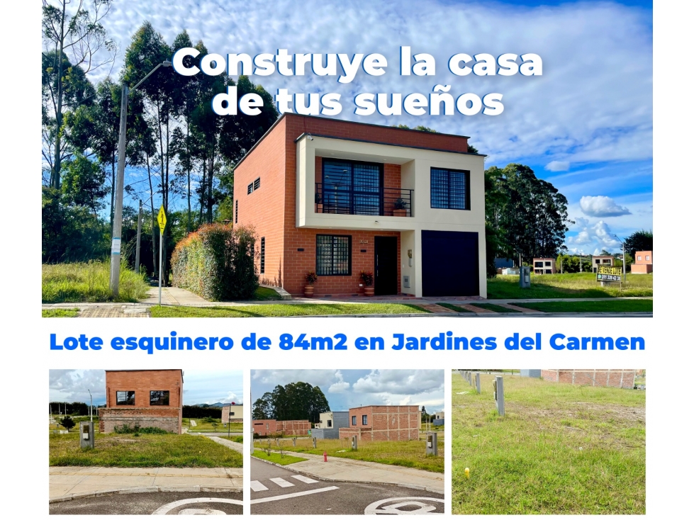 LOTE URBANIZADO, SECTOR INGRESO AL CARMEN DE VIBORAL