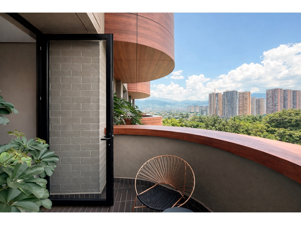 Hermosa suite hotelera en sector de Manila - El Poblado