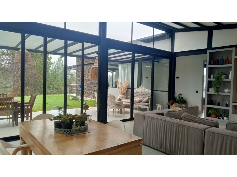Casa de un solo nivel en parcelación en el alto del escobero — foto 5