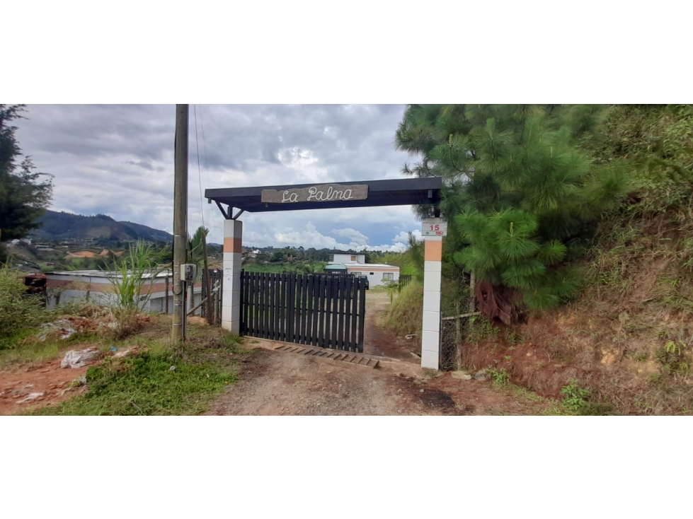 FINCA PARA VENTA EN GUARNE, VEREDA CHAPARRAL.