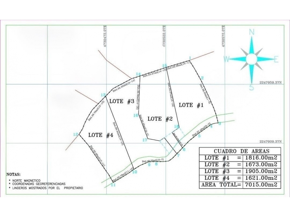 Lote en venta, V. Hojas Anchas, Guarne — foto 2