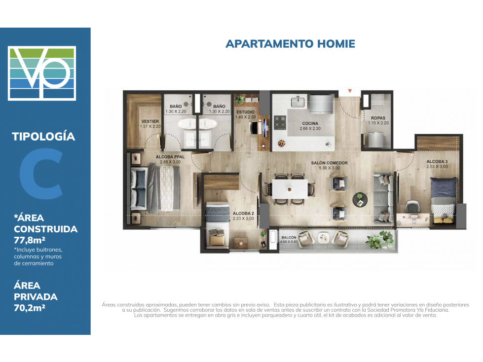 Apartamento en zona de alta valorización en Rionegro — foto 2