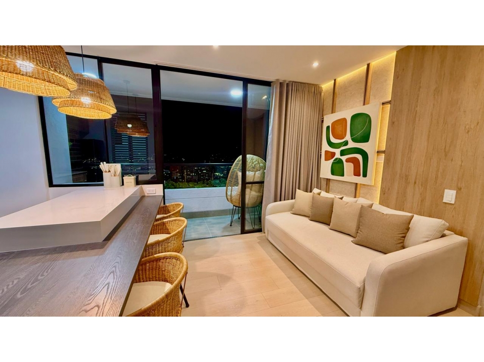 Apartamento de 1 alcoba para rentas cortas en el poblado, Linares