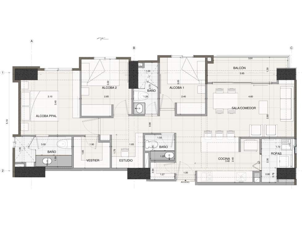 APARTAMENTO EN VENTA EN CIUDAD PELDAR CESION DE DERECHOS
