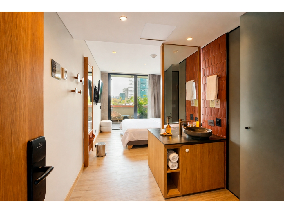 Hermosa suite hotelera en sector de Manila - El Poblado — foto 3