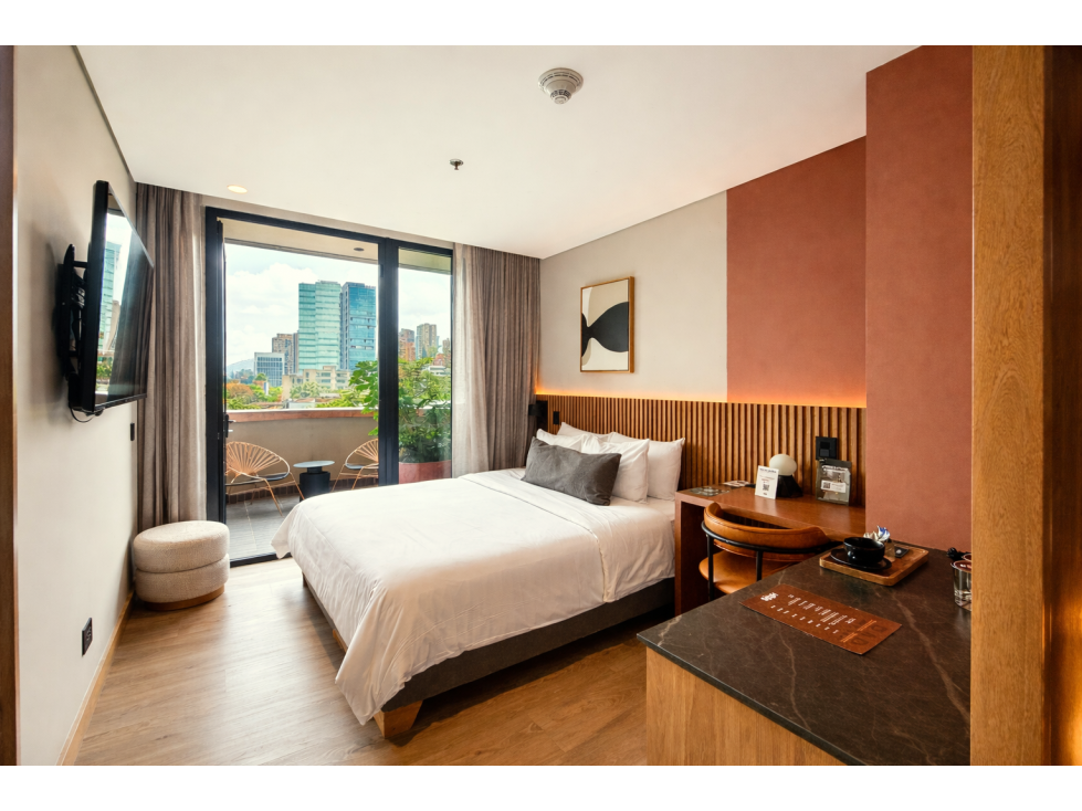 Hermosa suite hotelera en sector de Manila - El Poblado — foto 4