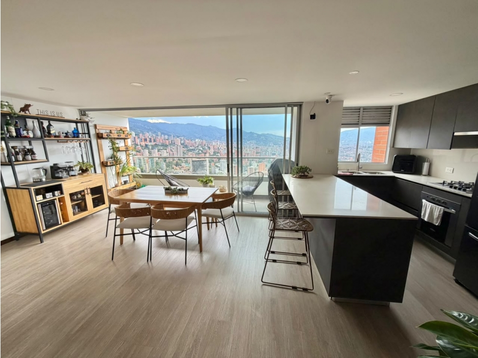 VENDO HERMOSO APARTAMENTO - POBLADO - PALMAS - HERMOSA VISTA