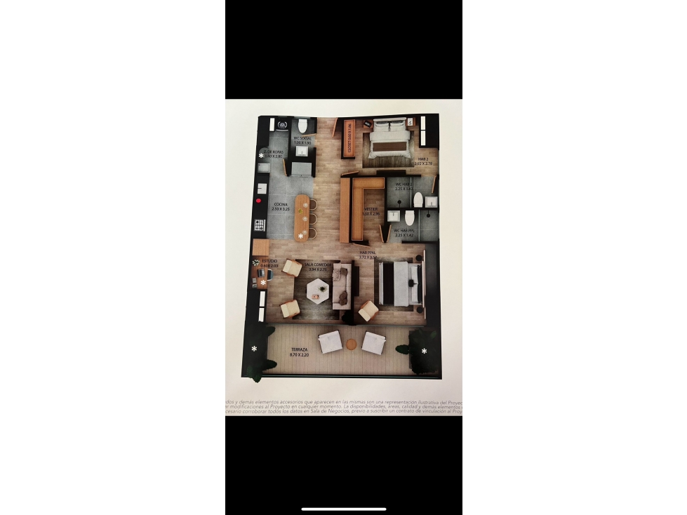 Apartamento en cesión de derechos en Altos del Poblado - El Poblado — foto 3