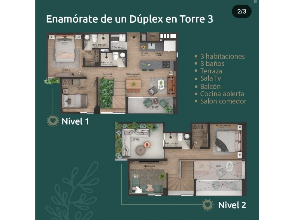 Apartamento Dúplex en el Retiro — foto 2