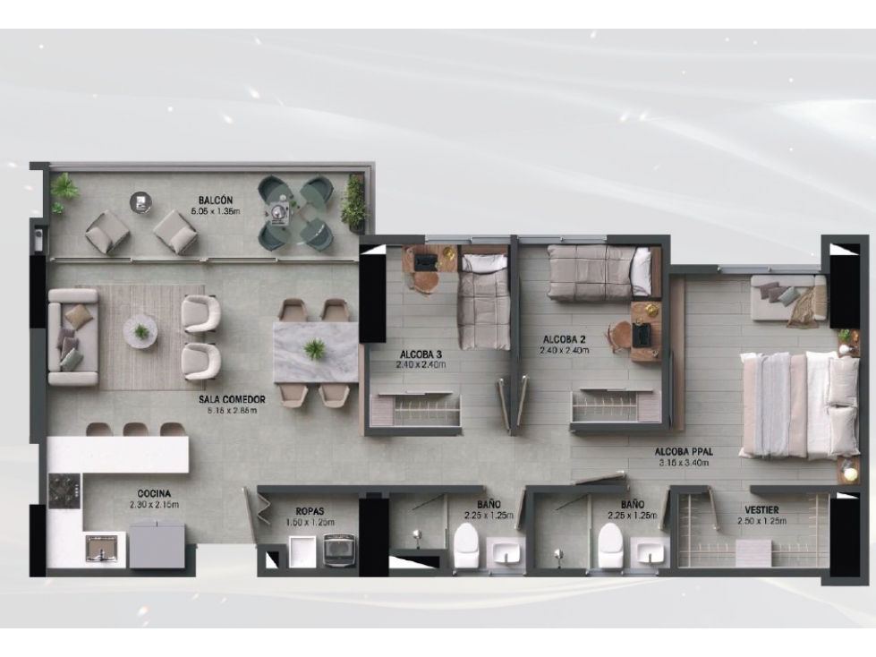 Apartamento en Venta en Ciudad del Río — foto 2