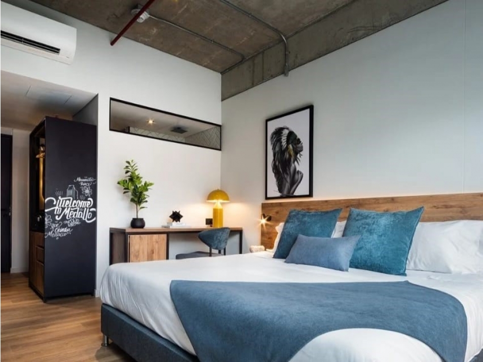 Suite hotelera en venta, Provenza, Medellín