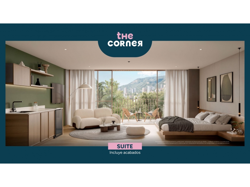 Suite hotelera en El Poblado — foto 2