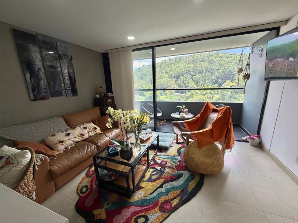 VENDO HERMOSO APARTAESTUDIO - POBLADO - PALMAS - PISO ALTO — foto 4