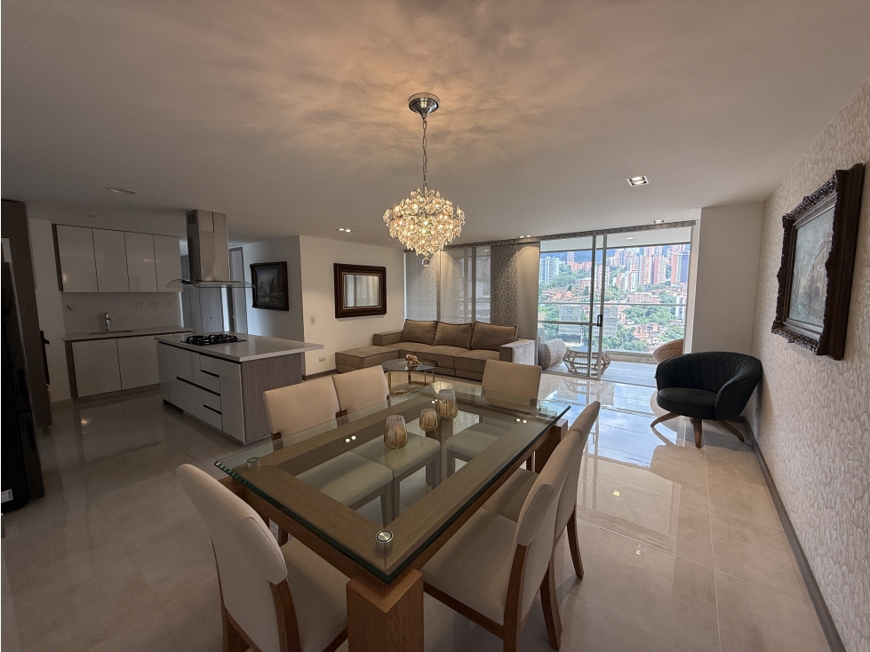 Apartamento AMOBLADO, Pontevedra Envigado, sector plano — foto 3