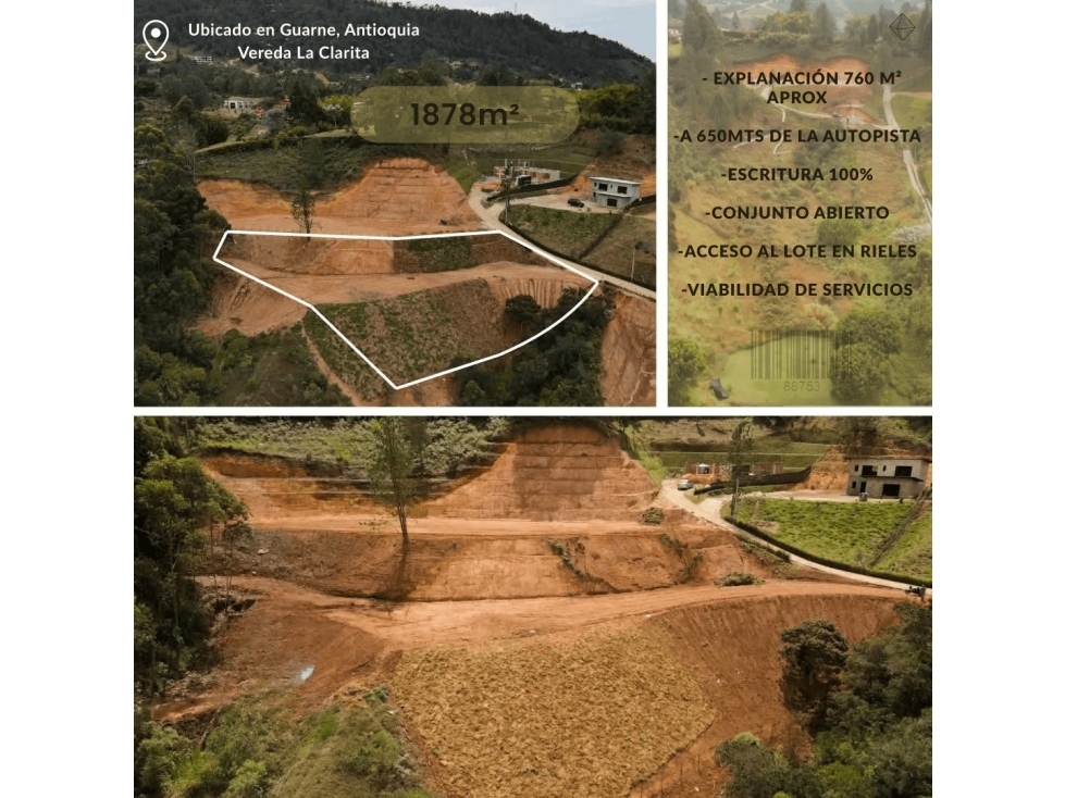 LOTE EN VENTA-GUARNE -LA CLARITA — foto 4