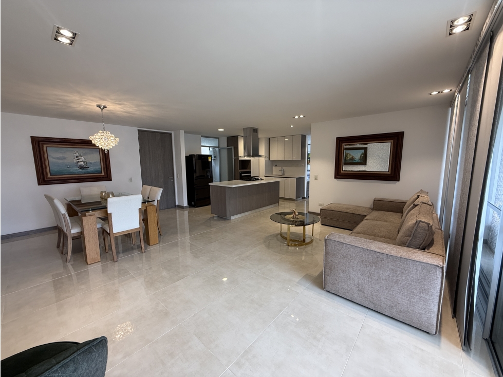 Apartamento AMOBLADO, Pontevedra Envigado, sector plano — foto 4