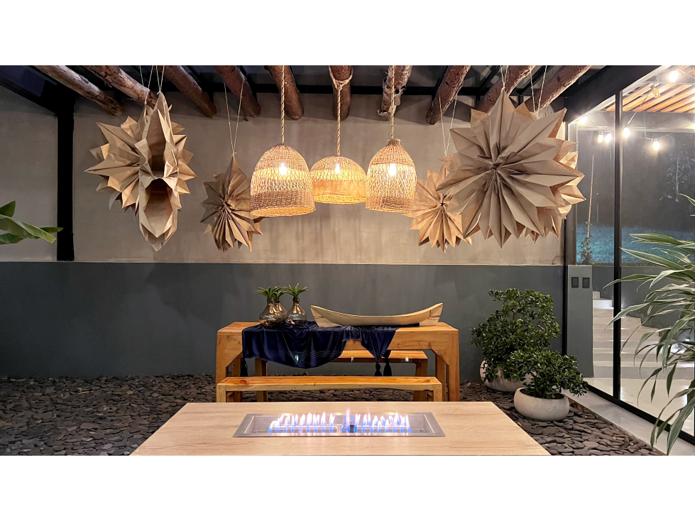 Hermosa casa estilo industrial en Parcelación en el alto de las Palmas — foto 6