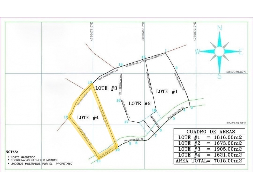 Lote en venta, V. Hojas Anchas, Guarne — foto 3