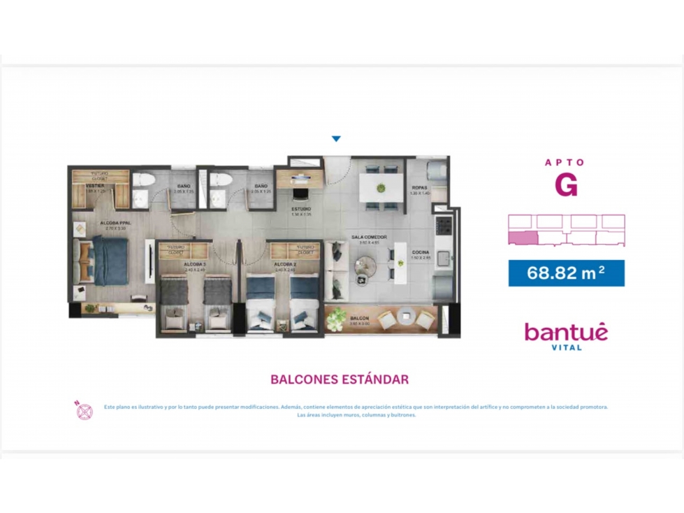 Apartamento en La Estrella,Cesion de derechos