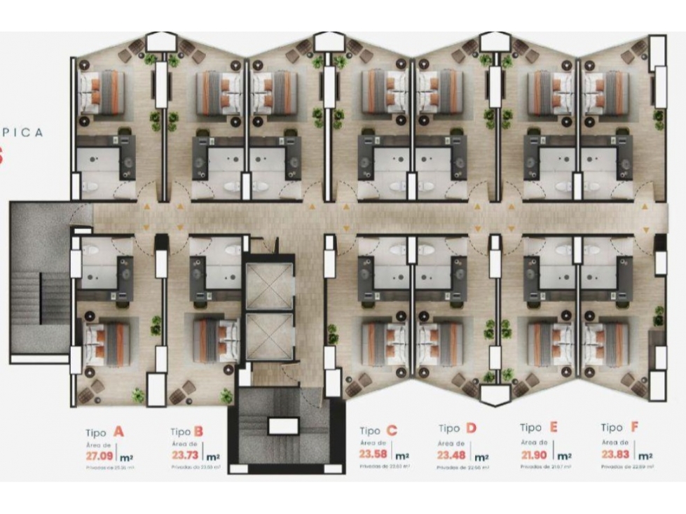 Habitación Hotelera en Venta en El Poblado — foto 6
